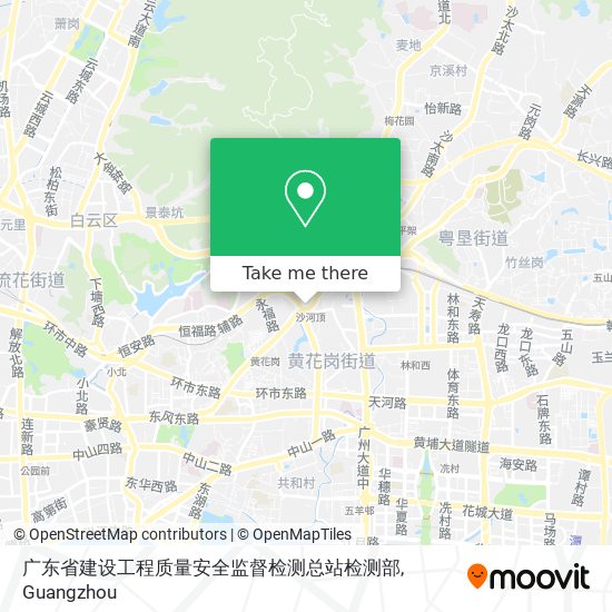 广东省建设工程质量安全监督检测总站检测部 map