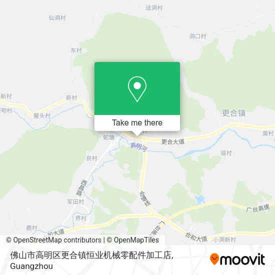 佛山市高明区更合镇恒业机械零配件加工店 map