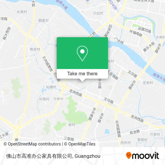 佛山市高准办公家具有限公司 map