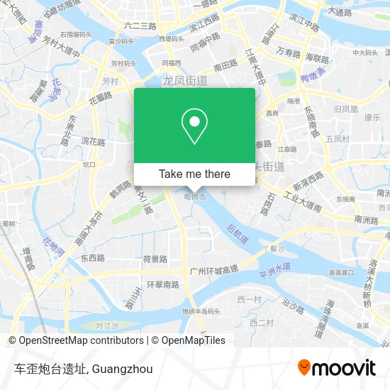 车歪炮台遗址 map