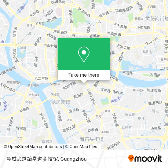 震威武道跆拳道竞技馆 map