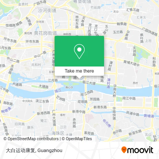 大白运动康复 map