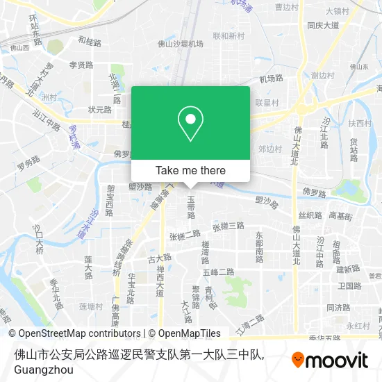 佛山市公安局公路巡逻民警支队第一大队三中队 map