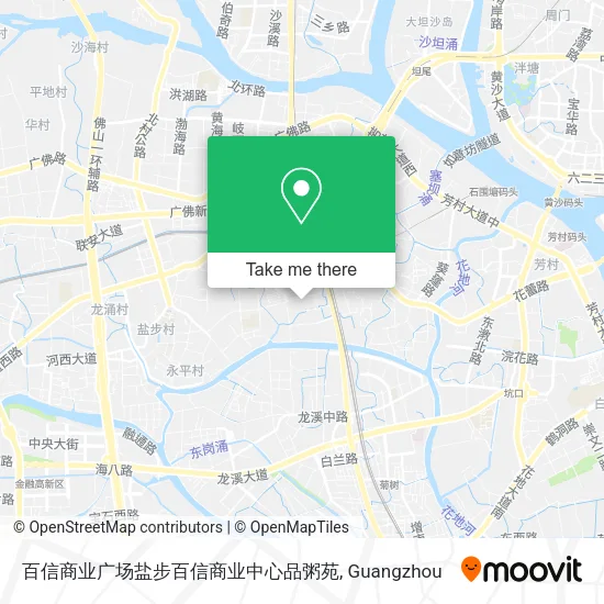 百信商业广场盐步百信商业中心品粥苑 map