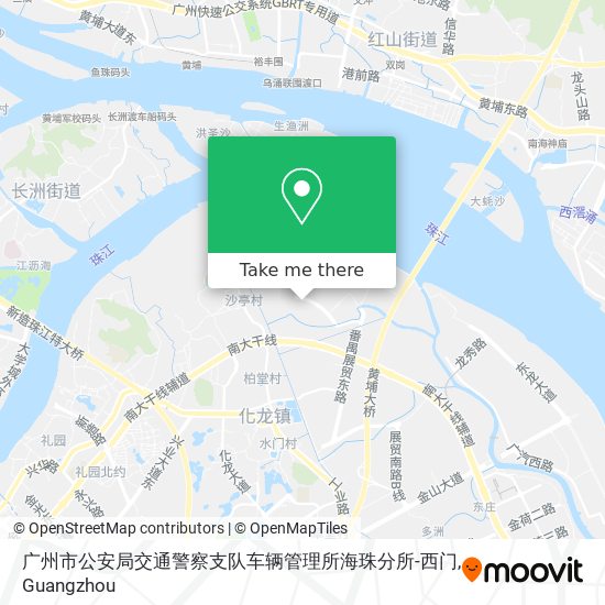 广州市公安局交通警察支队车辆管理所海珠分所-西门 map