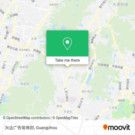 兴达广告装饰部 map