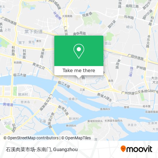 石溪肉菜市场-东南门 map