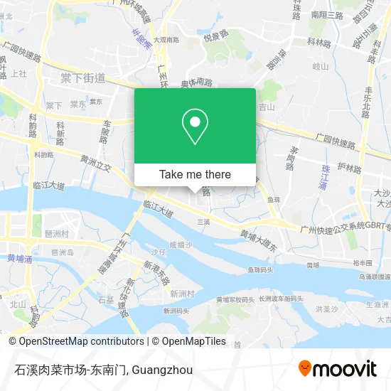 石溪肉菜市场-东南门 map