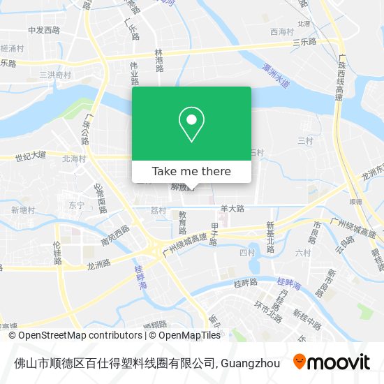 佛山市顺德区百仕得塑料线圈有限公司 map