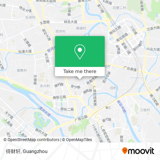 得财轩 map