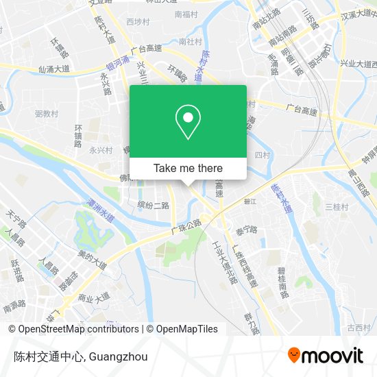 陈村交通中心 map