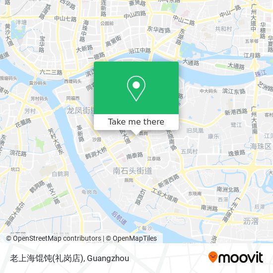 老上海馄饨(礼岗店) map