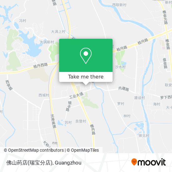 佛山药店(瑞宝分店) map