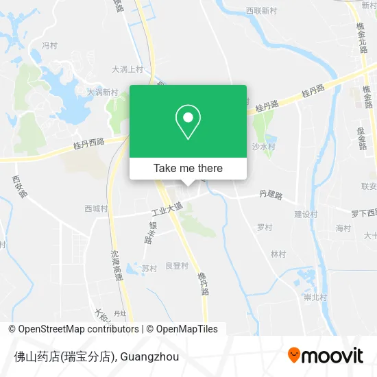 佛山药店(瑞宝分店) map