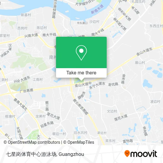 七星岗体育中心游泳场 map