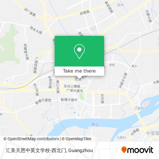 汇美天恩中英文学校-西北门 map