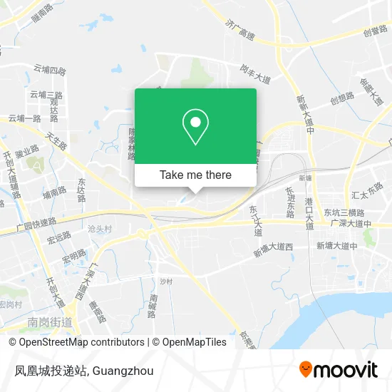 凤凰城投递站 map