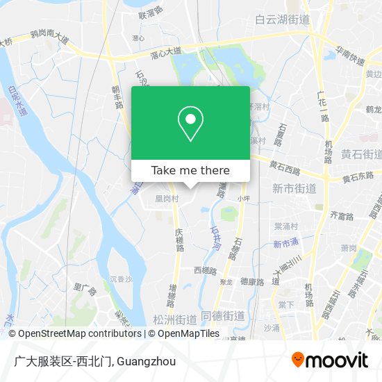 广大服装区-西北门 map