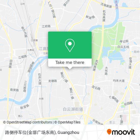 路侧停车位(金塬广场东南) map