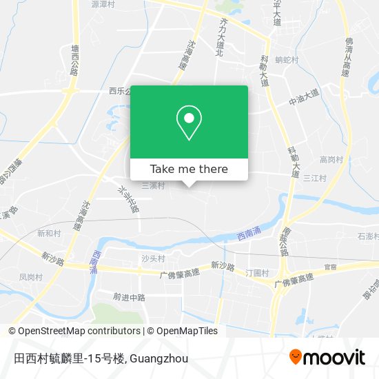 田西村毓麟里-15号楼 map