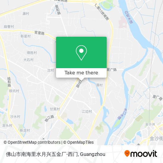 佛山市南海里水月兴五金厂-西门 map