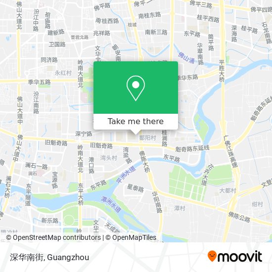深华南街 map