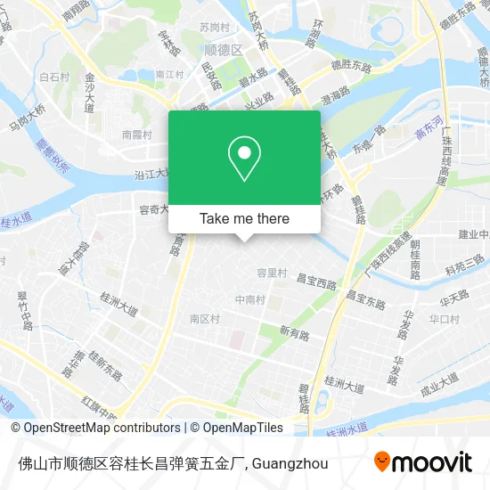 佛山市顺德区容桂长昌弹簧五金厂 map