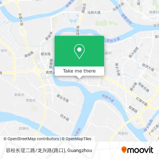 容桂长堤二路/龙兴路(路口) map