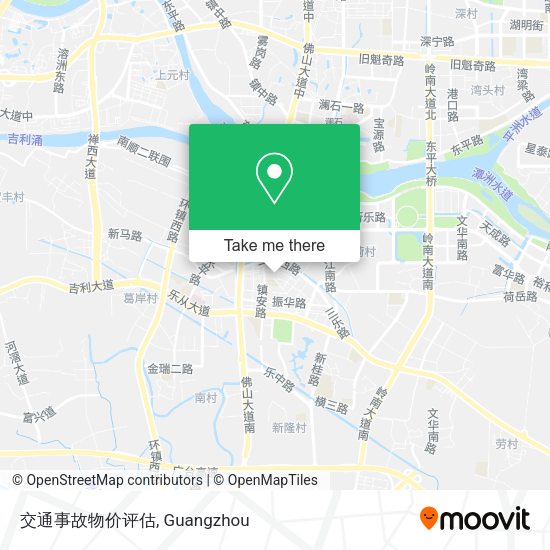 交通事故物价评估 map