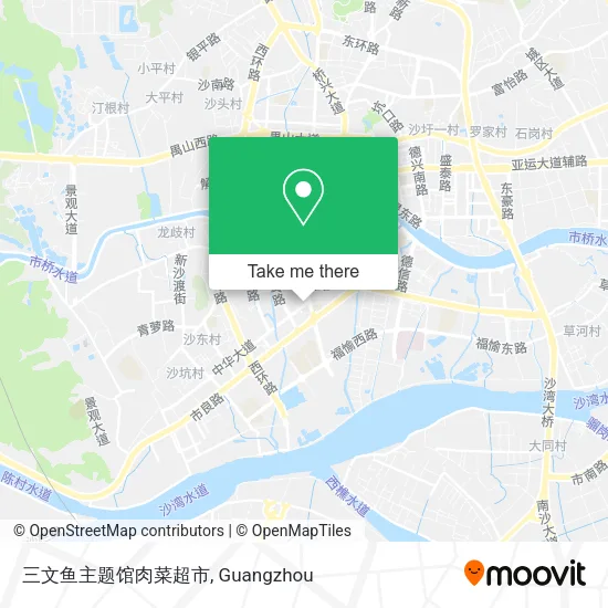 三文鱼主题馆肉菜超市 map
