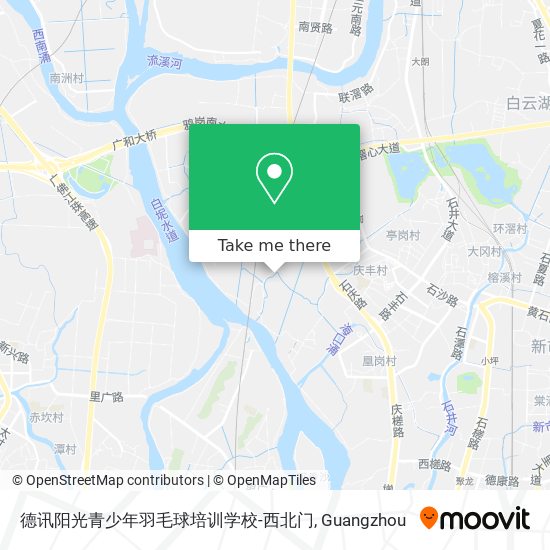 德讯阳光青少年羽毛球培训学校-西北门 map