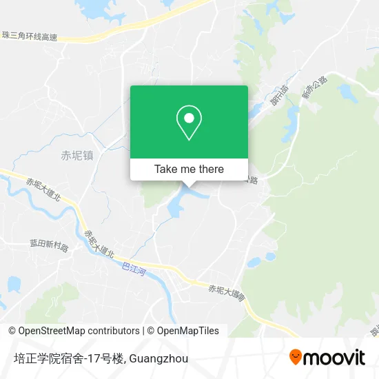 培正学院宿舍-17号楼 map