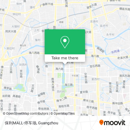 保利MALL-停车场 map
