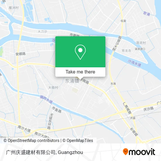 广州庆盛建材有限公司 map