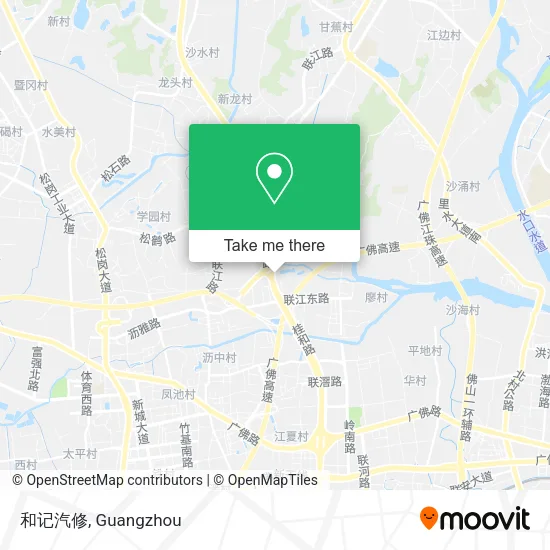 和记汽修 map
