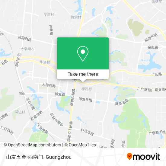 山友五金-西南门 map