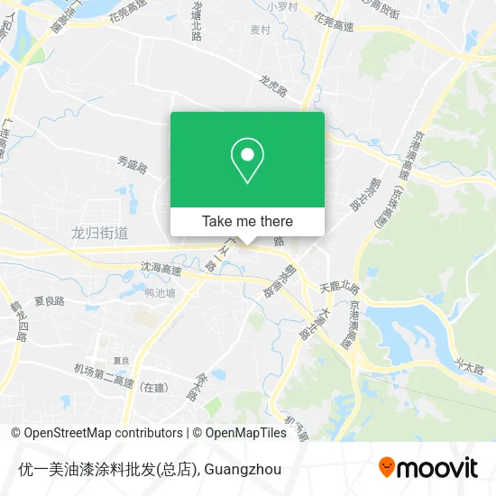 优一美油漆涂料批发(总店) map