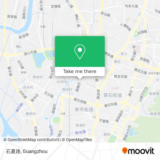 石夏路 map