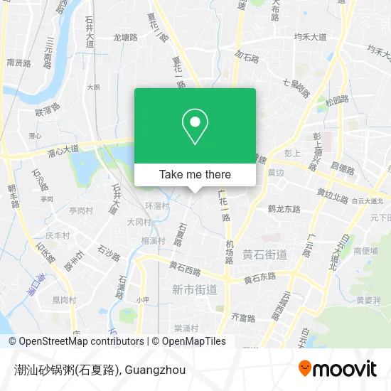 潮汕砂锅粥(石夏路) map