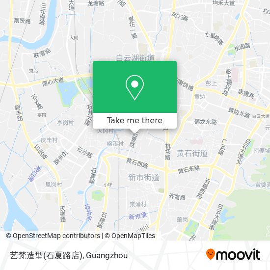艺梵造型(石夏路店) map