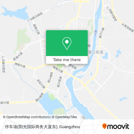 停车场(阳光国际商务大厦东) map