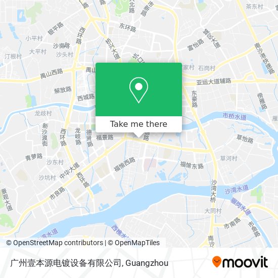 广州壹本源电镀设备有限公司 map