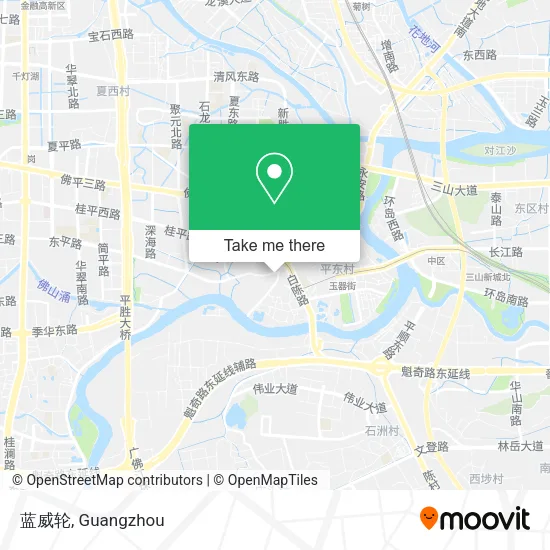 蓝威轮 map