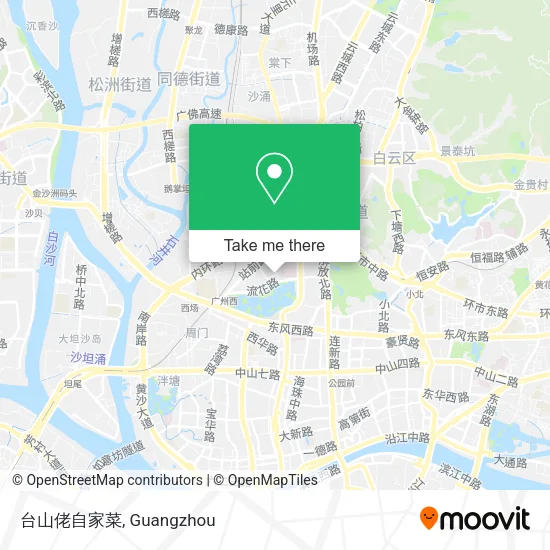 台山佬自家菜 map