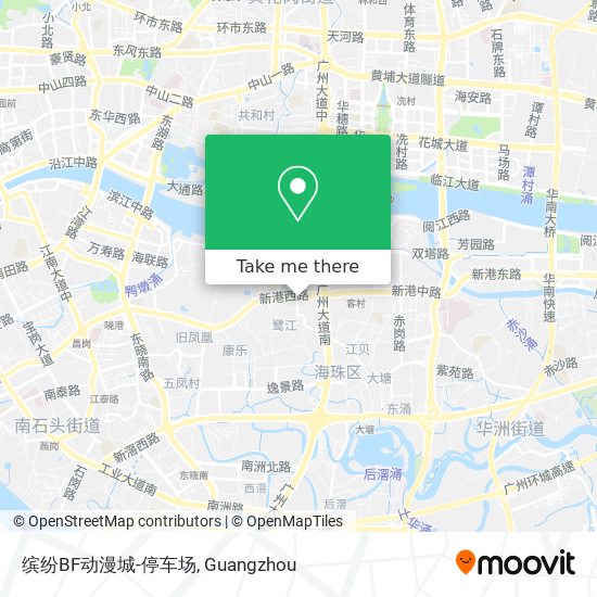 缤纷BF动漫城-停车场 map