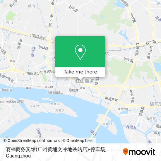 赛楠商务宾馆(广州黄埔文冲地铁站店)-停车场 map