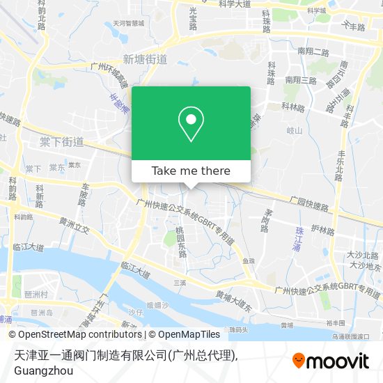 天津亚一通阀门制造有限公司(广州总代理) map