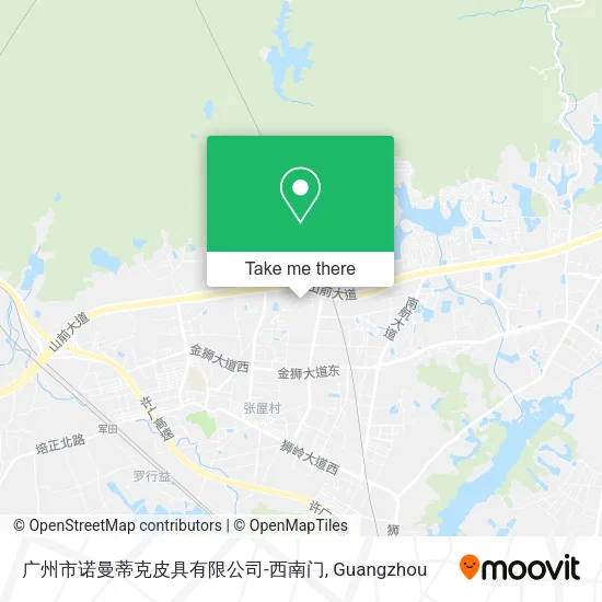 广州市诺曼蒂克皮具有限公司-西南门 map