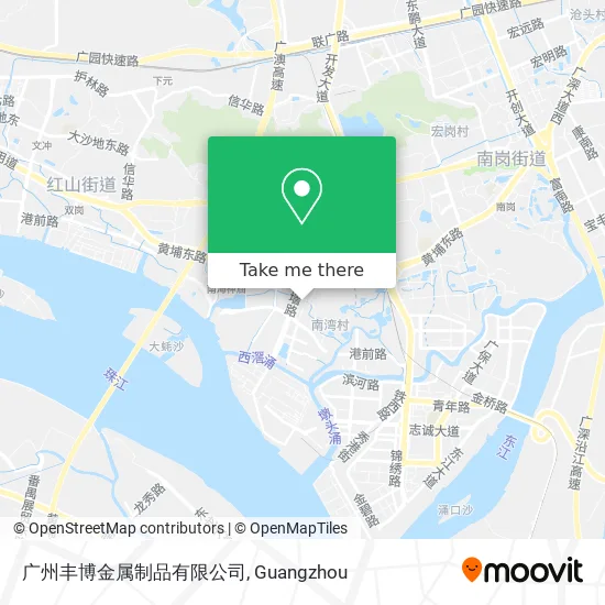 广州丰博金属制品有限公司 map