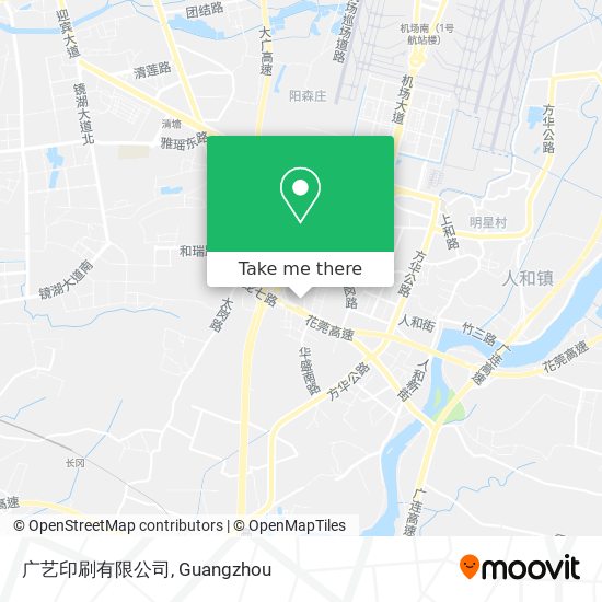 广艺印刷有限公司 map